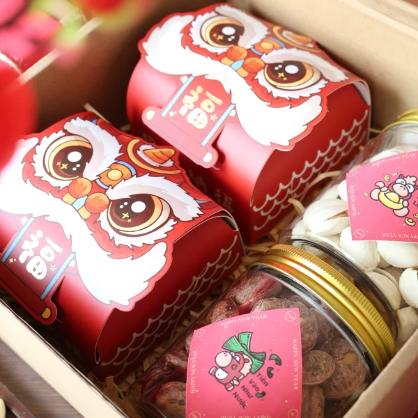 Hộp quà Xuân may mắn