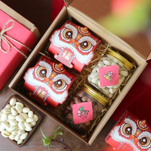 Hộp quà Xuân may mắn
