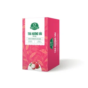 Tra vai Phuc Long Trà túi lọc hương vải Phúc Long