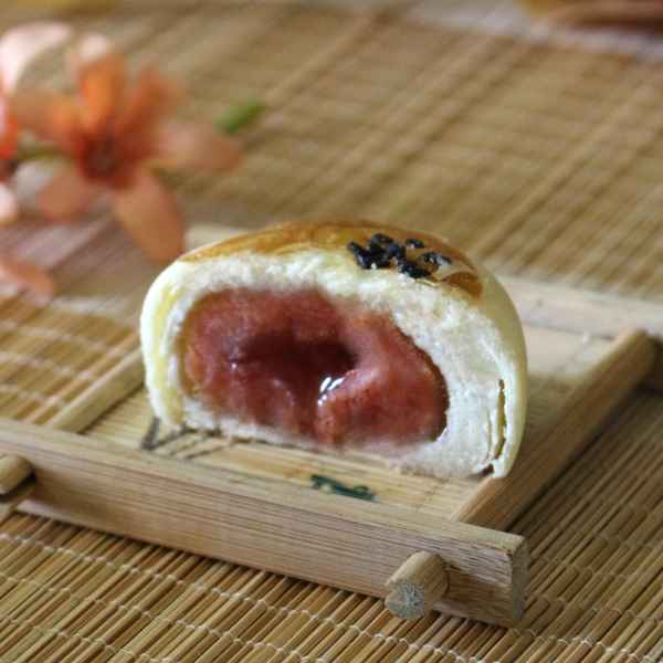 Frame 152 Bánh ngàn lớp vải hoa hồng chảy (kèm hộp thỏ)