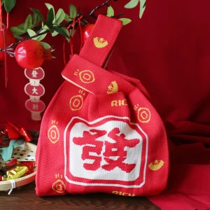 Túi vải Tote tài lộc